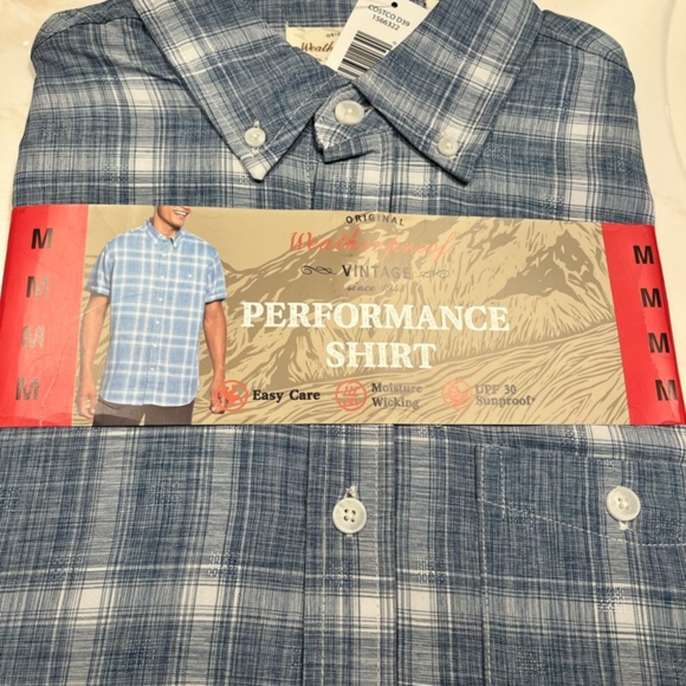 Weatherproof Vintage short sleeve button up